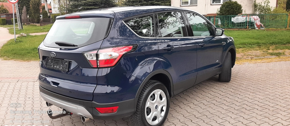 Ford Kuga cena 63900 przebieg: 146000, rok produkcji 2018 z Olsztyn małe 232